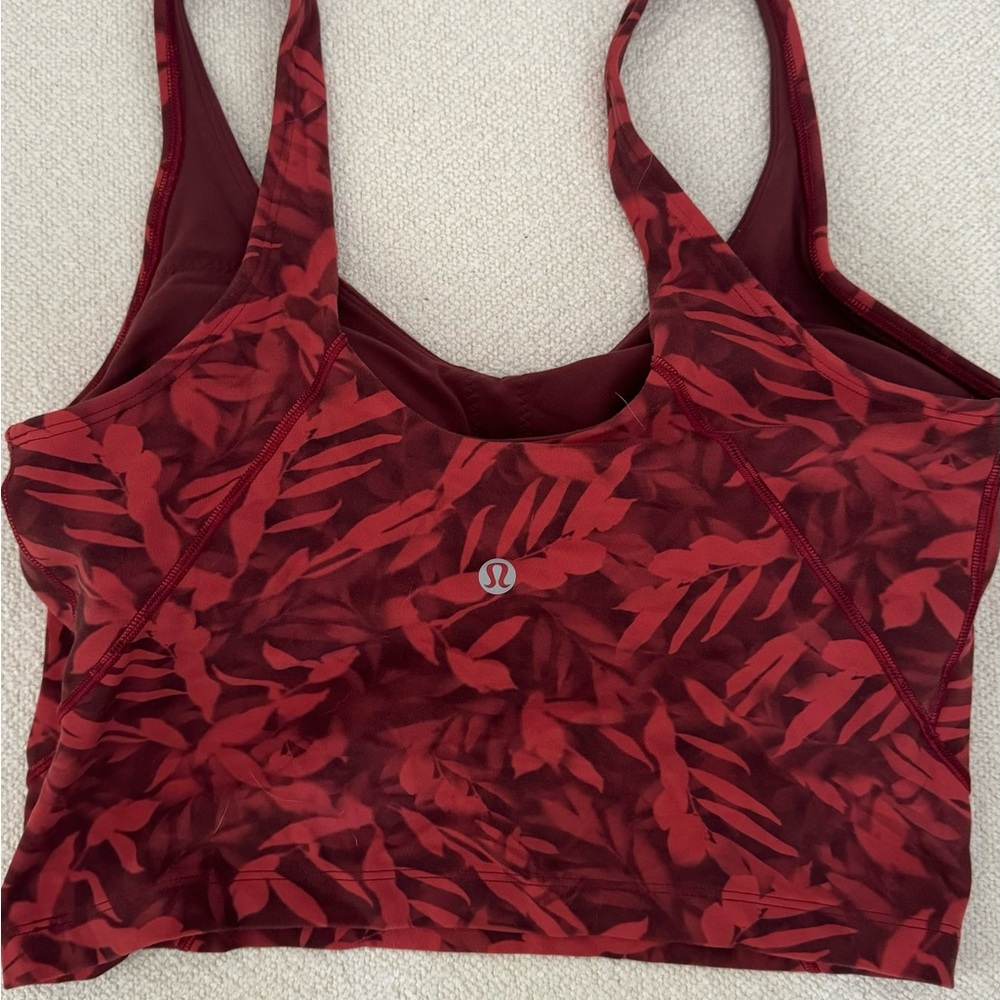 lululemon athletica Red Camisole Abstract Pattern - Picture 2 of 3
